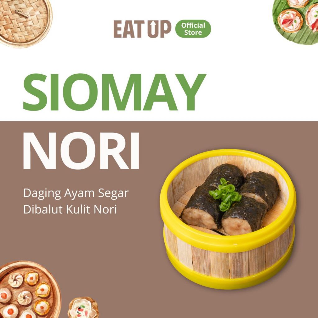 

Eat Up Dim Sum Premium Siomay Nori Frozen