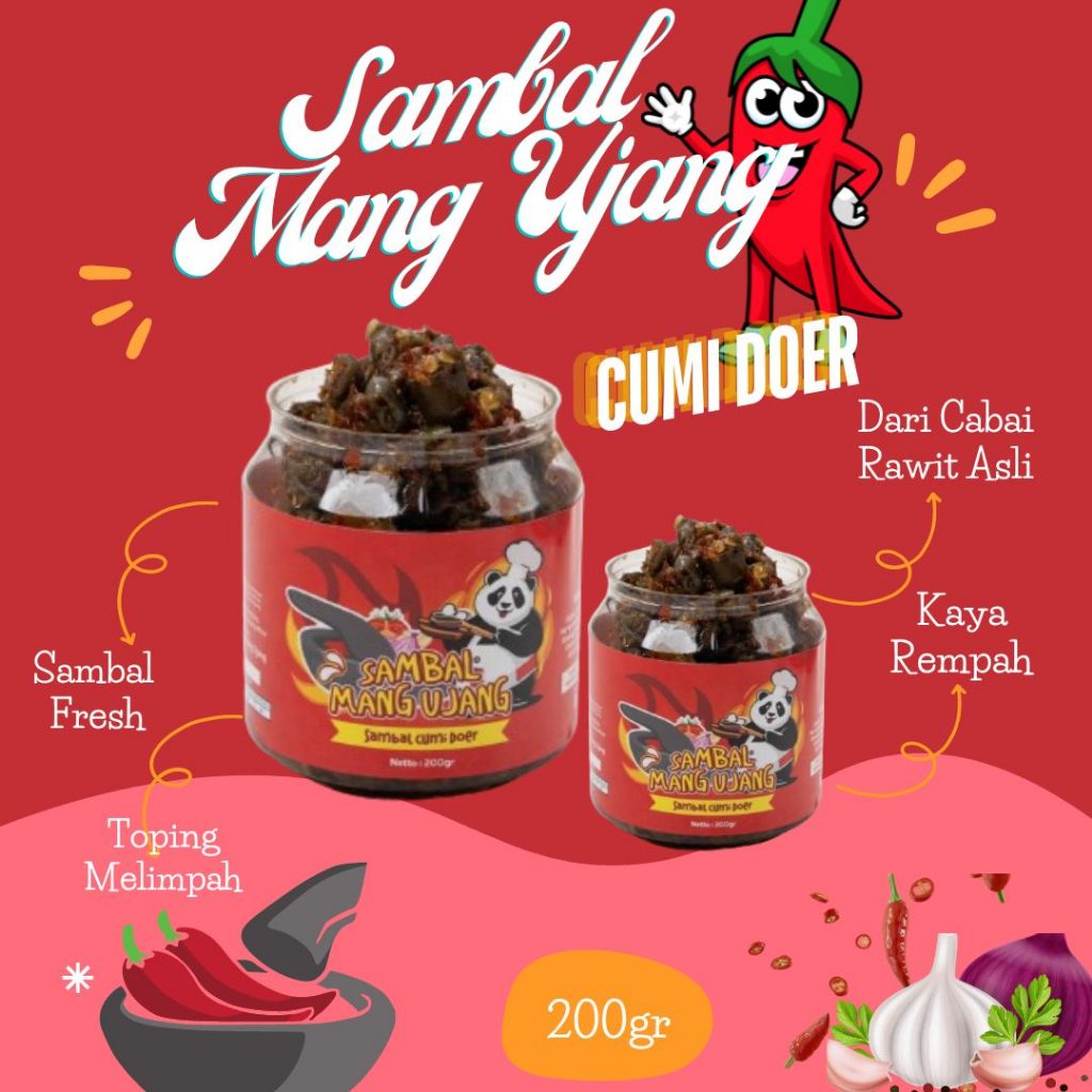 

Aneka SAMBAL MANG UJANG | 200gr