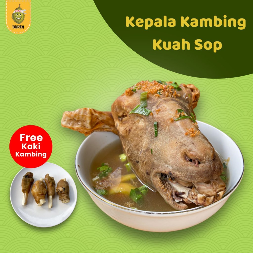 Sop Kepala Kambing Muda Utuh Balibul Sate Kambing Muda Haji Parto