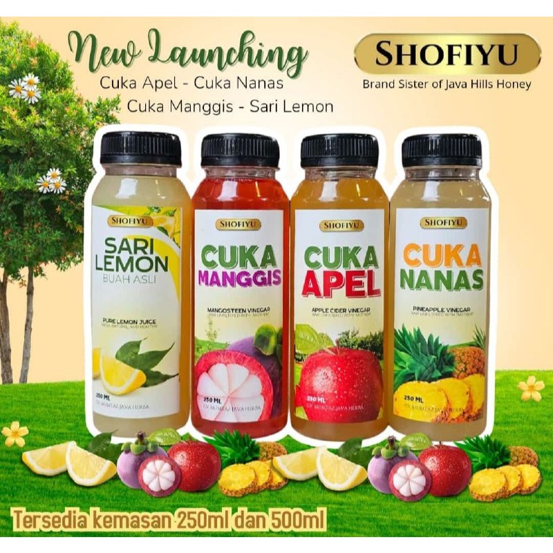 

Sari Lemon Cuka Apel Cuka Nanas Cuka Manggis Shofiyu Javahills Honey