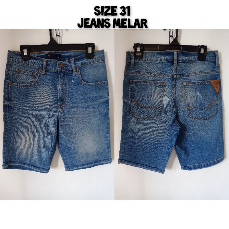 CELANA EMBA CELANA PENDEK PRIA ORIGINAL SIZE 31