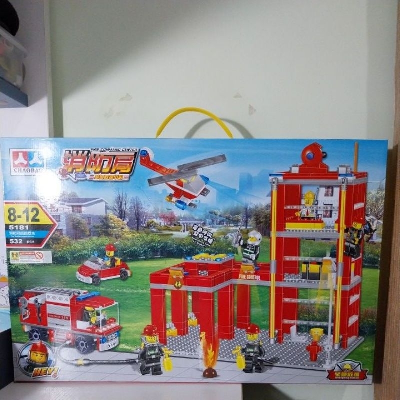 Fire Command Center Bricks (Chaobao)