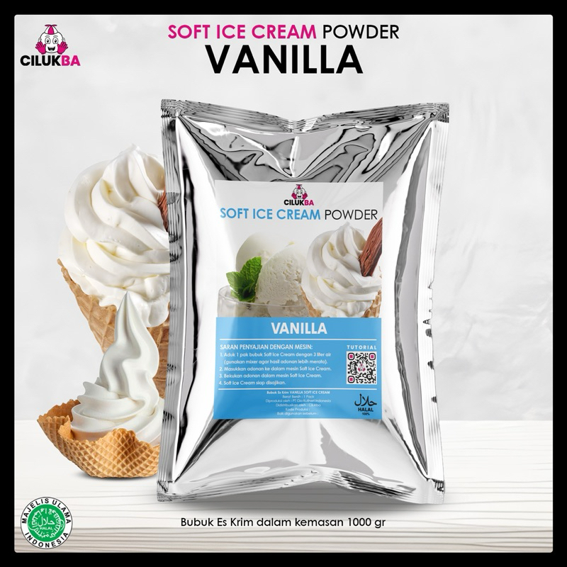 

Vanilla Soft Ice Cream Powder 1 kg