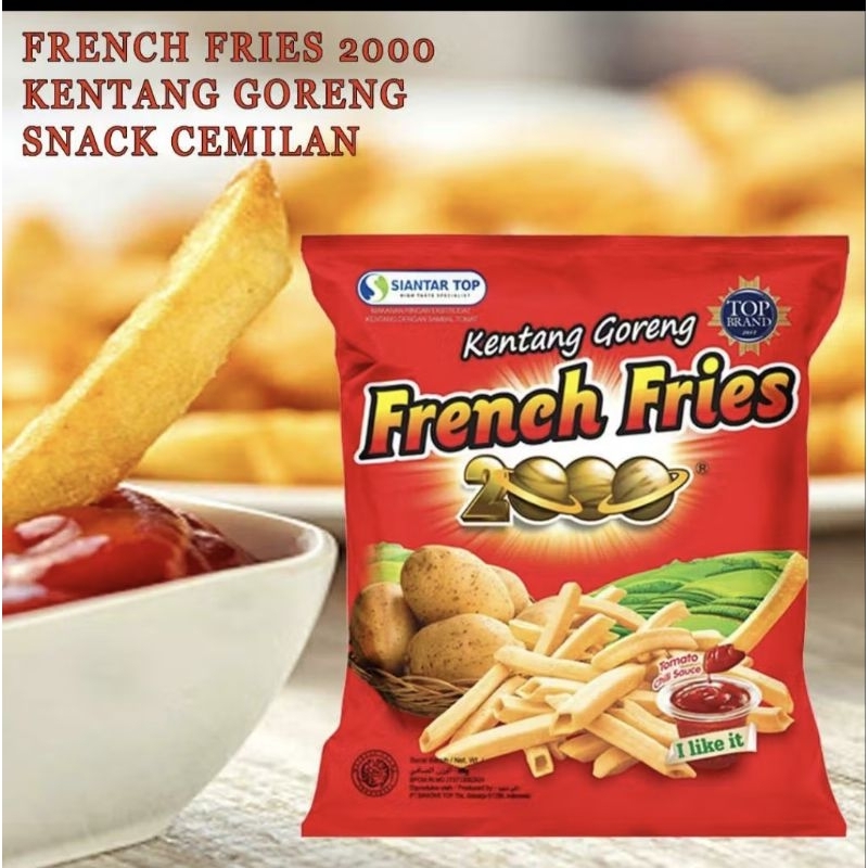 

Cemilan French Fries kerupuk kentang goreng(10rb 3) MN
