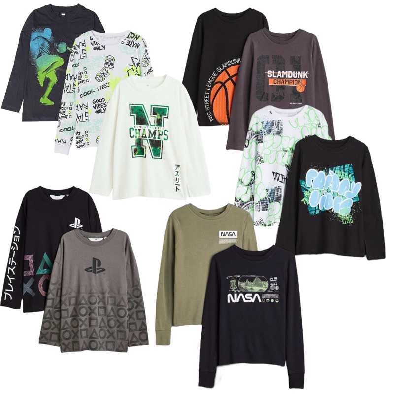 HM 1808 kaos anak laki-laki junior 8-14y+ oray