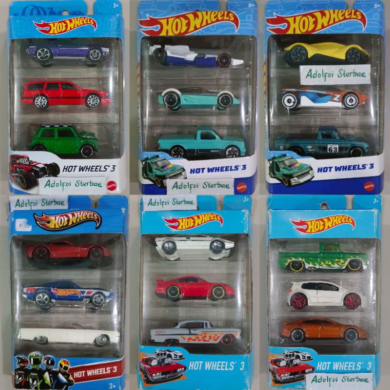 hot wheels isi 3 copo camaro volvo estate morris mini formula mr11 gmc stepside exotique hw warp spe