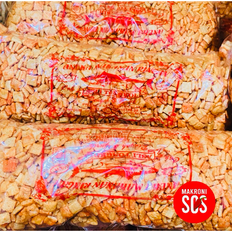 

kerupuk tahu 1kg viral camilan medan kerupuk tahu pedas 1kg makaroni sos