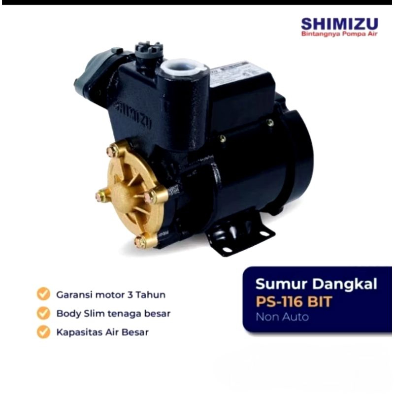 Pompa air Shimizu PS-116 BIT/Pompa Shimizu PS-116 BIT