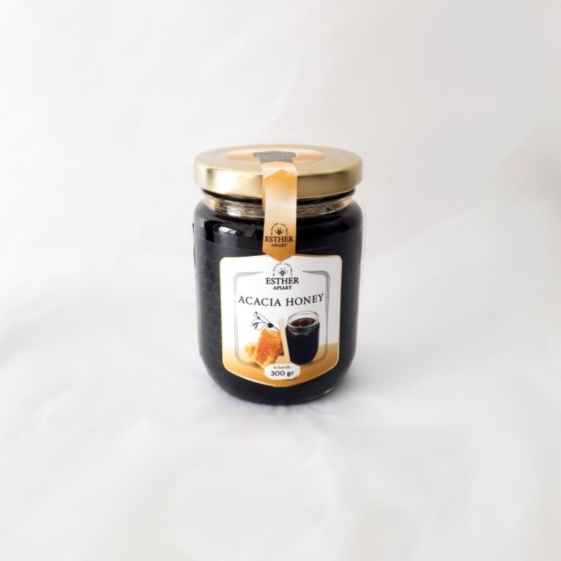 

Esther Apiary Acacia Honey 300gr Madu Murni Sumatra