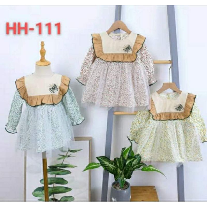 Rok Bayi Perempuan Pesta Elegan Umur 0-3 Bulan