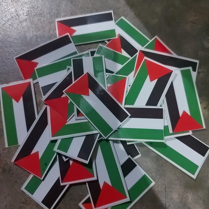 

Stiker Pipi Bendera Palestina