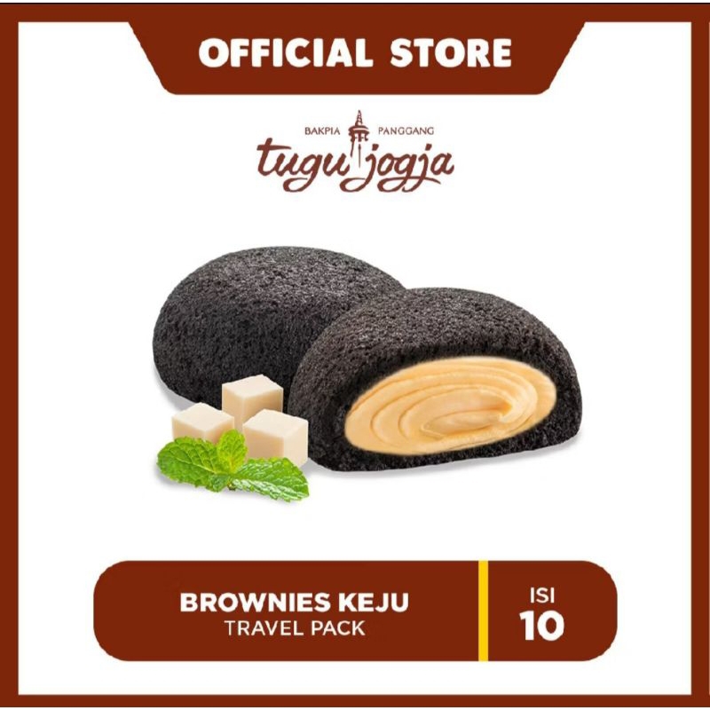 

Bakpia kukus Tugu Jogja Travel Pack Brownies Keju