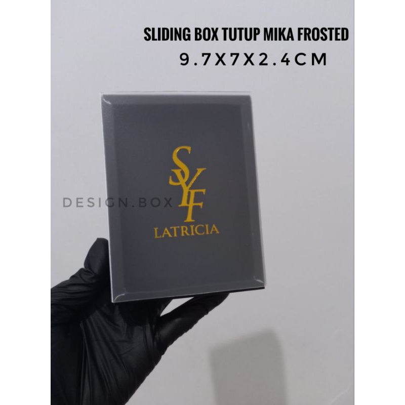 

SLIDING BOX MIKA FROSTED UK 9.7X7X2.4CM