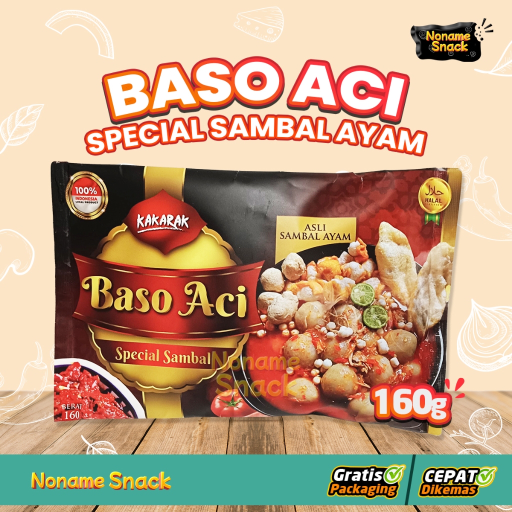 

Bakso Aci Baso Aci Spesial Sambal Ayam Boci Ayam Kakarak