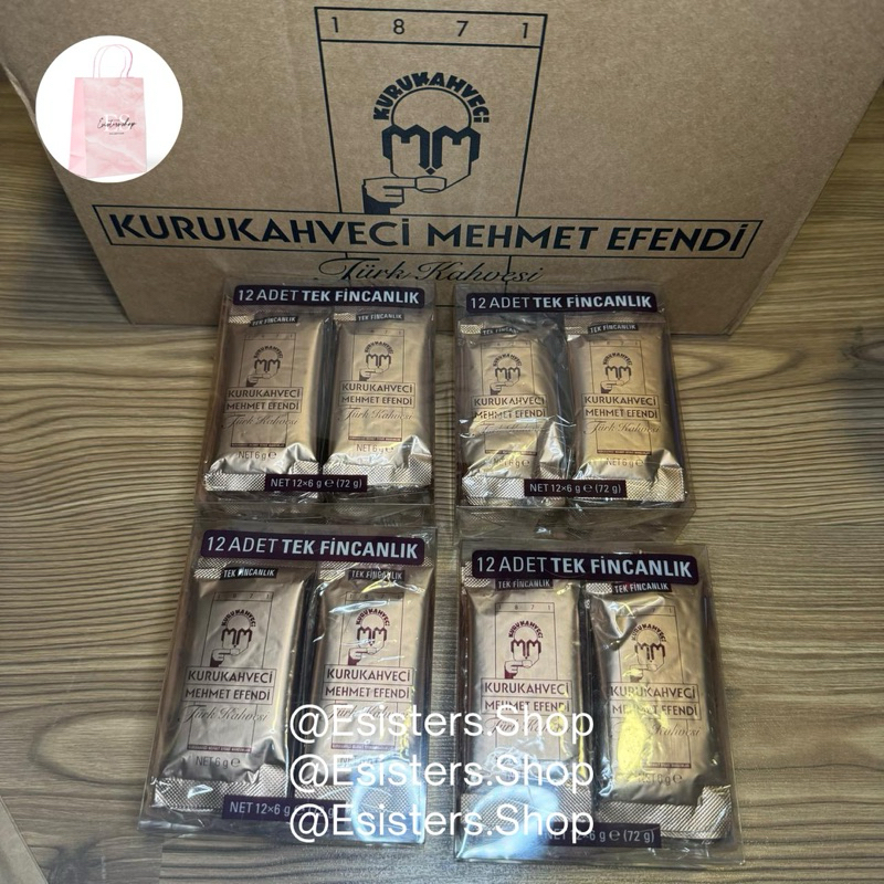 

TURKISH COFFEE LEGEND Kurukahveci Mehmet Effendi Kopi Turki Asli Mehmet Efendi Sachet