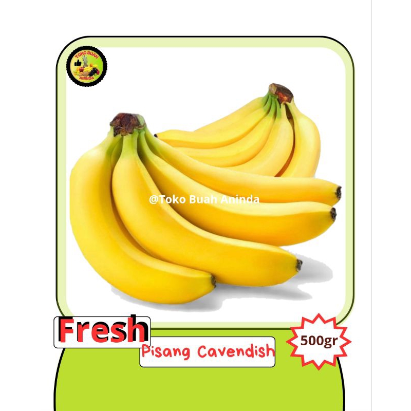 

Pisang Fresh Cavendish Sunpride Bandung 500gr