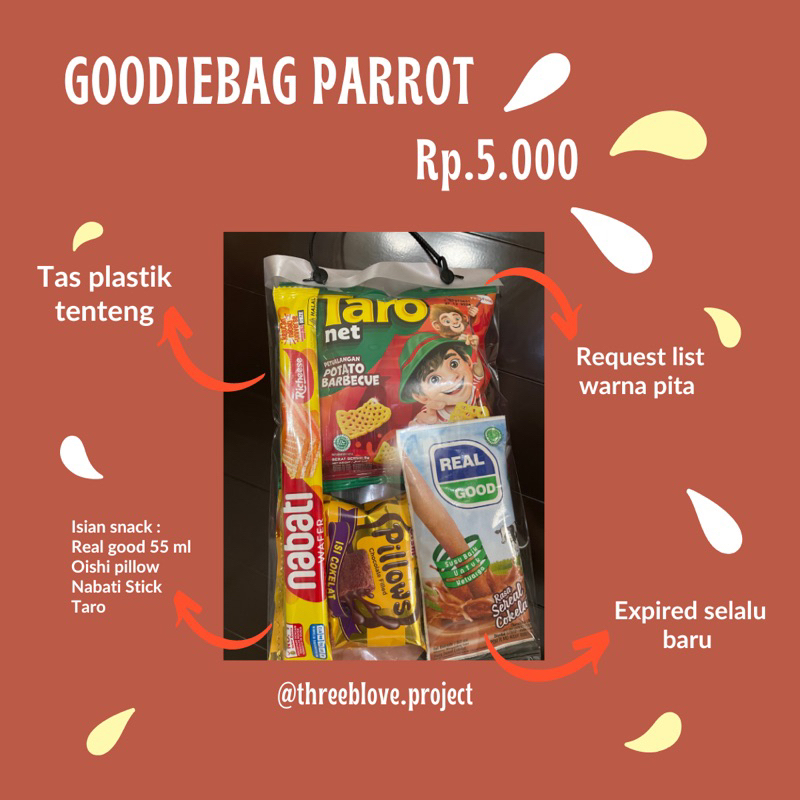 

Goodiebag Snack | Hampers Snack | Snack Ulang Tahun