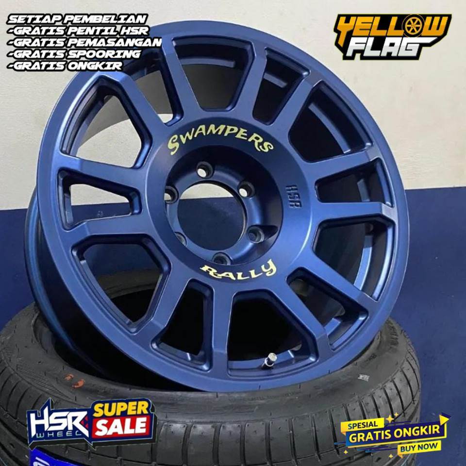 VELG MOBIL SEMI OFFROAD R18 VELG MOBIL HILUX PAJERO TRITON STRADA DLL R18 PROMO