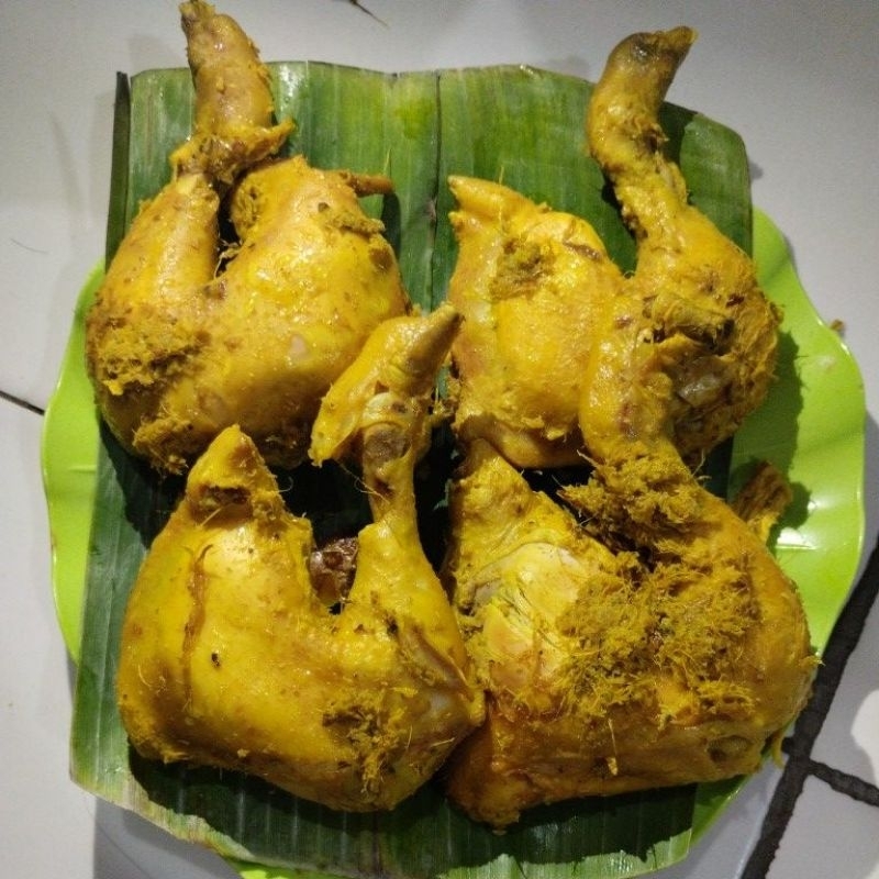 

4 Paha ayam ungkep lengkuas
