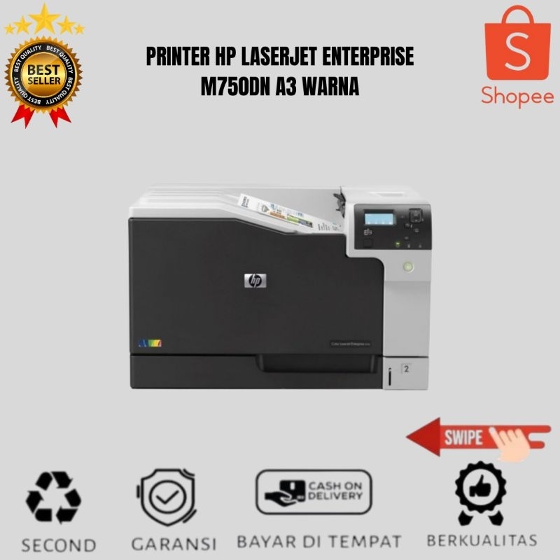 PRINTER LASERJET M750DN A3 WARNA SUPER MULUS