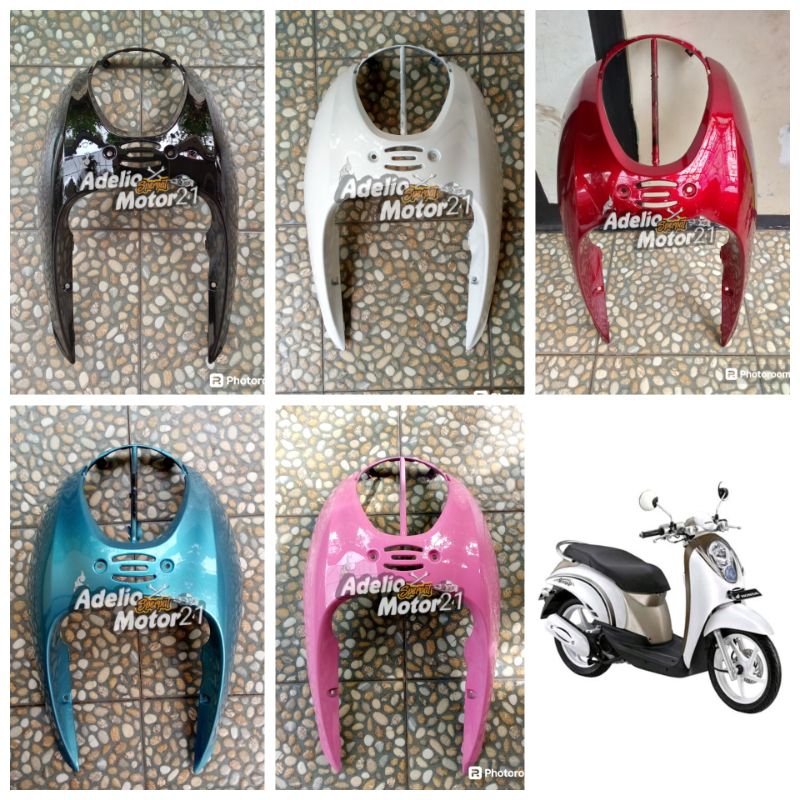 Tameng depan scoopy lama karbu 2010 2011