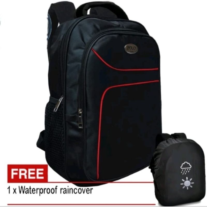 Tas POLO Tas Ransel POLO PP513# Tas Pria Tas Punggung Tas Laptop Tas Ransel Sekolah