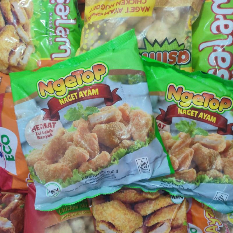 

naget ayam ngetop 500gr/ngetop naget 500gr