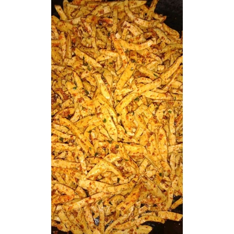 

Basreng pedas Daun jeruk