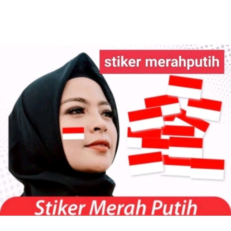 

stiker merah putih