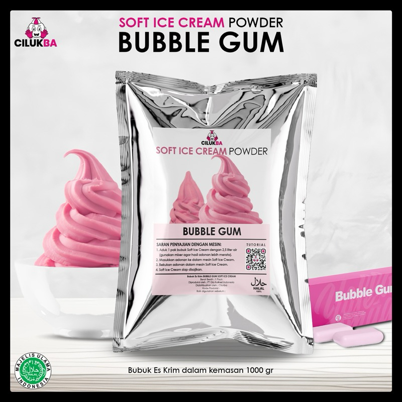 

Bubble Gum Soft Ice Cream Powder 1 kg