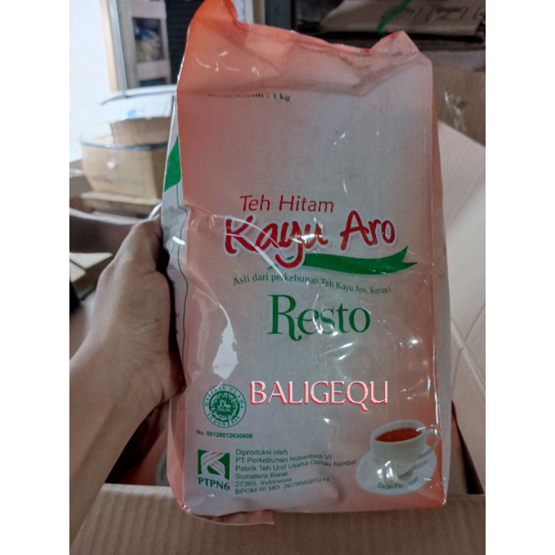 

Teh Kayu Aro Resto asli Kerinci 1 Kg