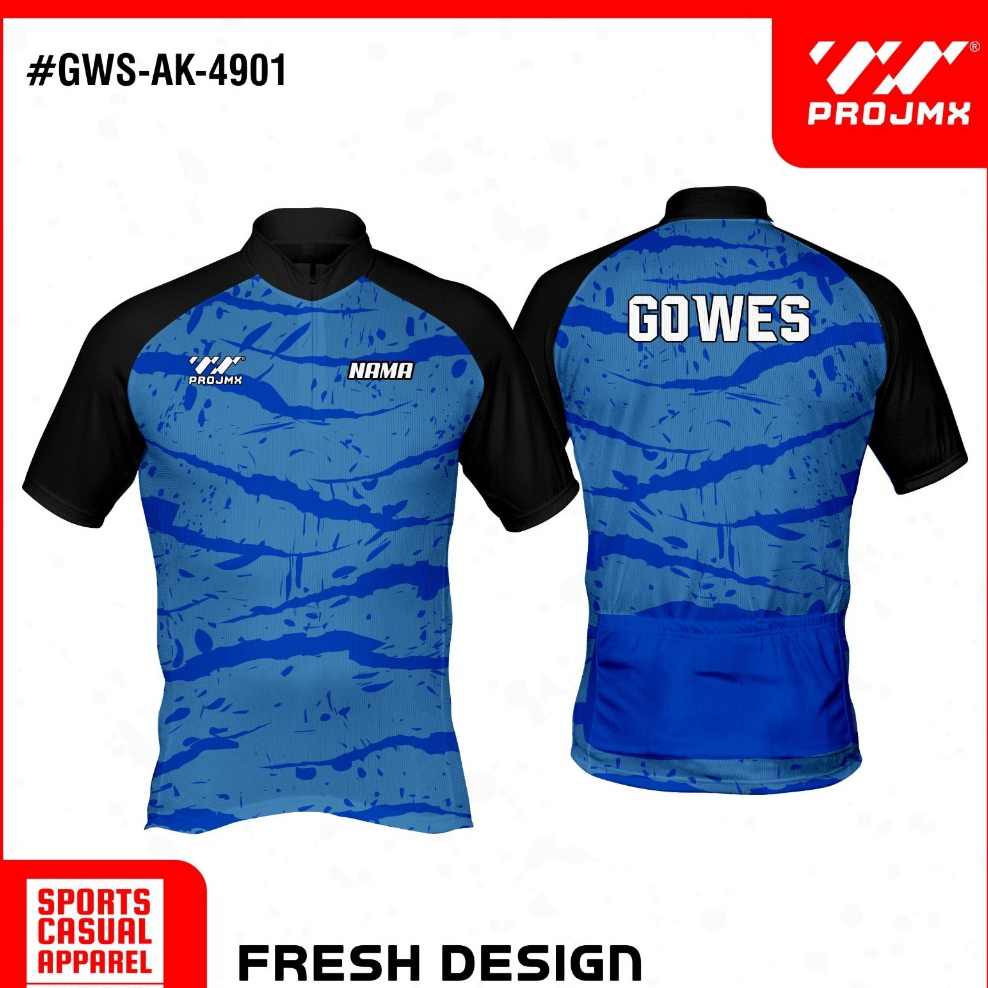 PROJMX - KAOS JERSEY GOWES LENGAN PENDEK (BISA CUSTOM)