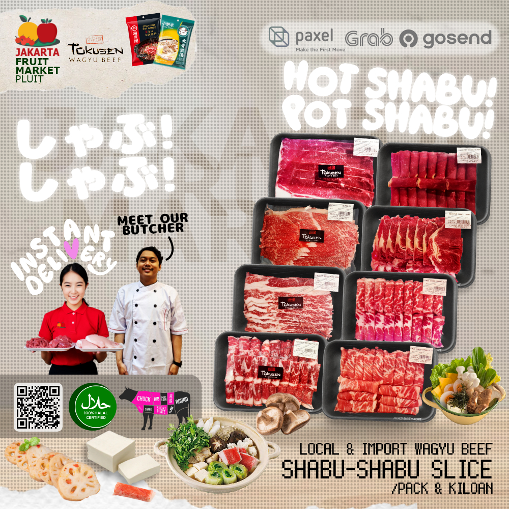 

DAGING SAPI SHABU - SHABU " Import & Lokal Halal Premium