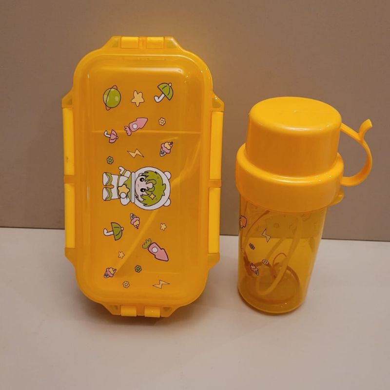 Lunch Box Royal Star Set ( box dan tempat minum)