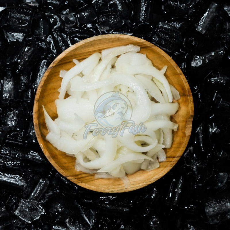 

Bawang Bombay Iris Frozen / Onion Slice Cut Frozen 6-8 mm