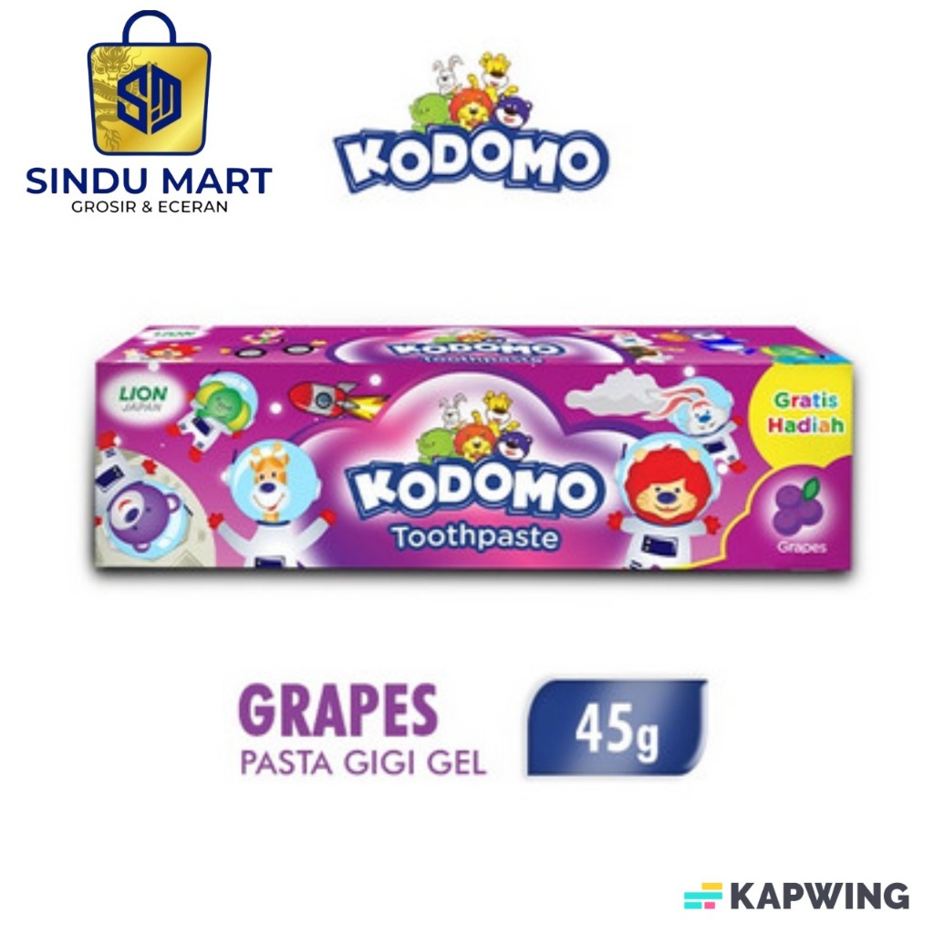 Kodomo pasta gel  45 gr pasta gigi anak pasta gigi kodomo pasta