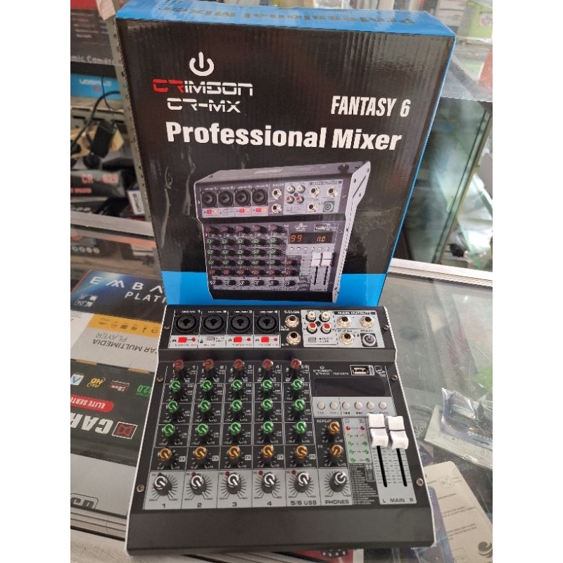 Mixer Crimson Fantasy 6 Mixer Crimson 6 Channel