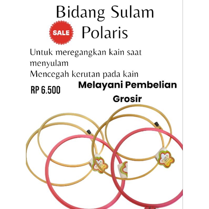 {APM}Bidang Sulam/Alat Sulam/Merek Polaris