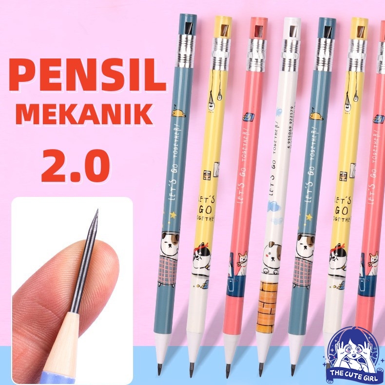 

Pensil otomatis anak 2.0 kartun lucu siswa sekolah dasar/pensil otomatis - Stazionario