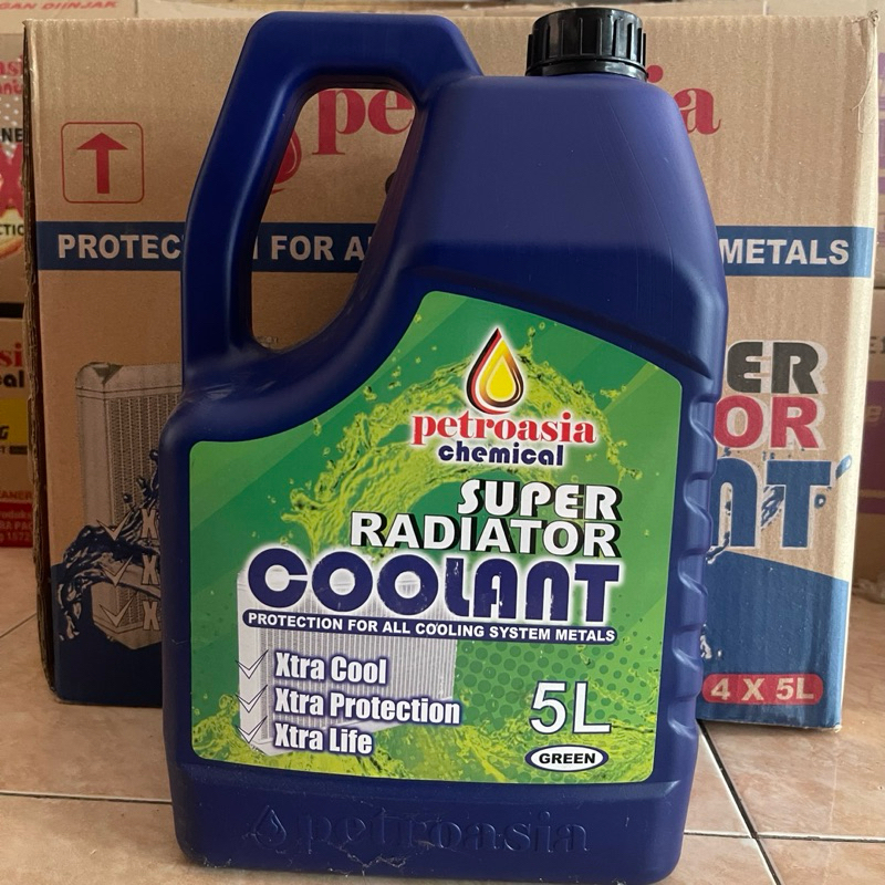 Petroasia Super Radiator Coolant 5L Green (Mobil)