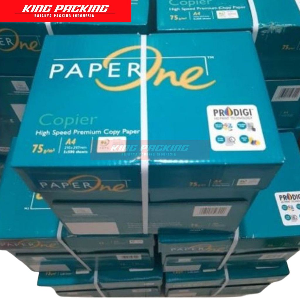 

Promo PaperOne - Kertas Putih HVS A4 75Gr 1Dus 5Rim