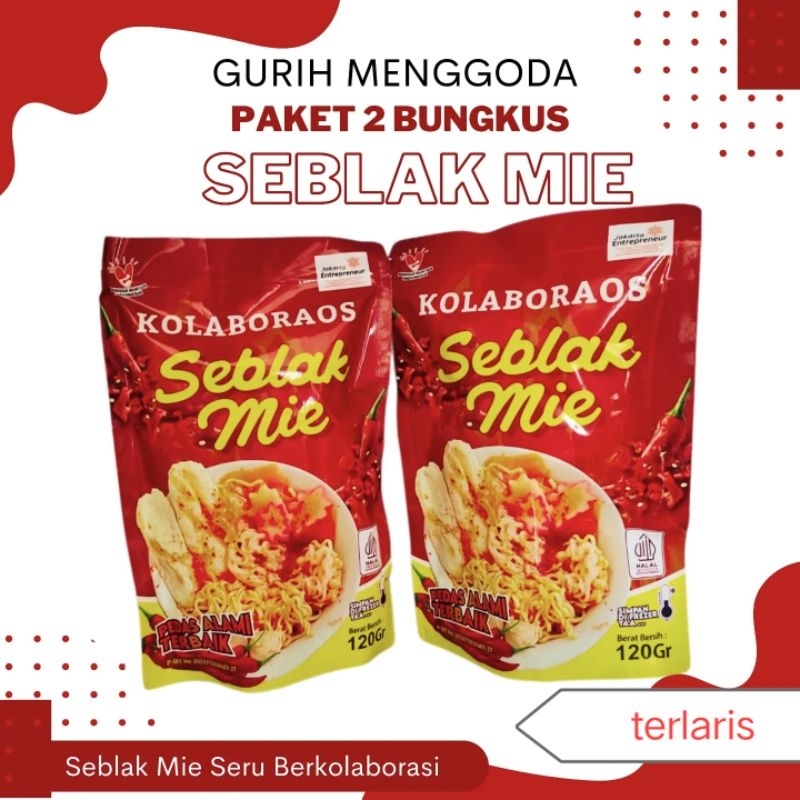 

Seblak Mie Kolaboraos 120g 2 pcs - Seblak Terlaris dan Terlezat