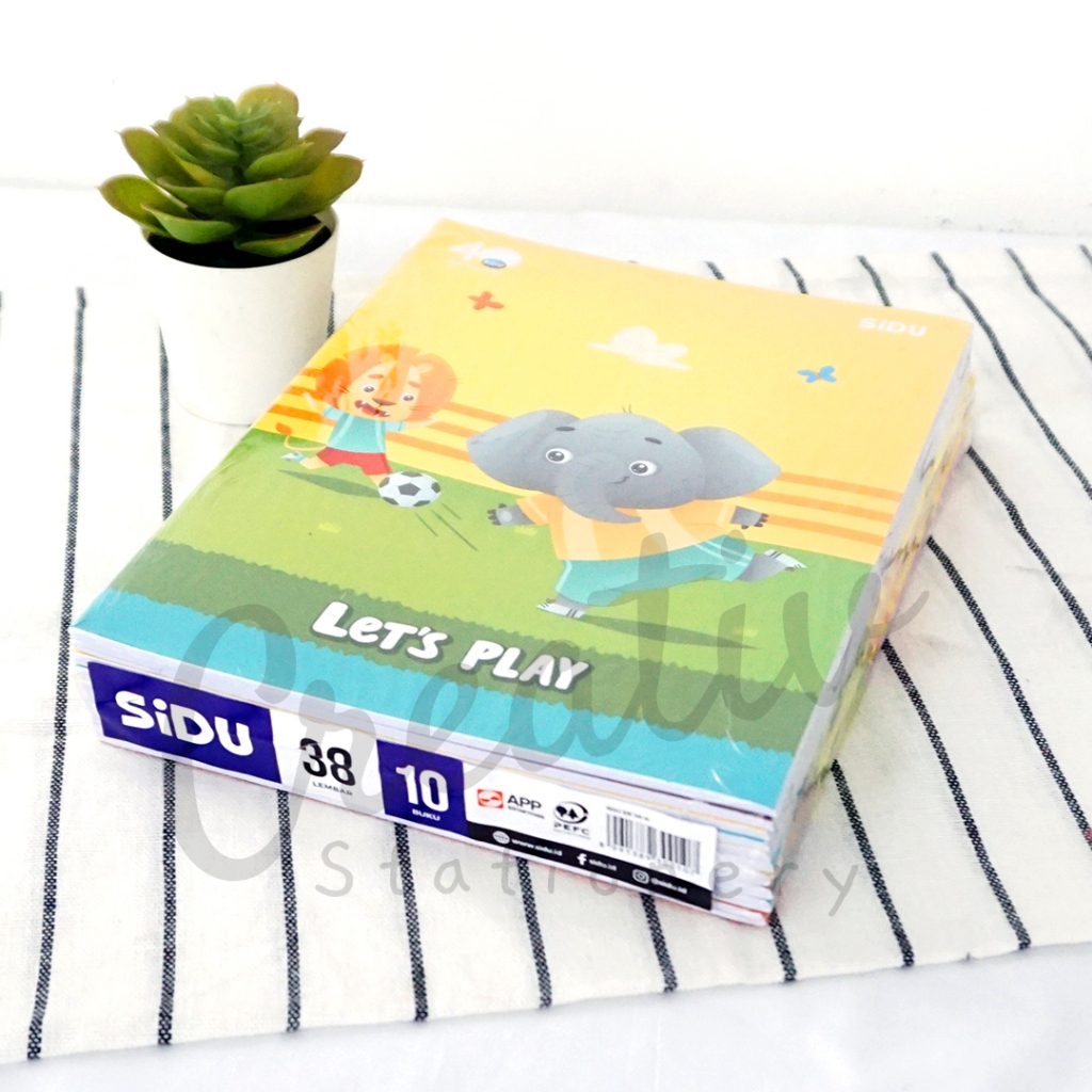 

Rad SINAR DUNIA Buku Tulis Sekolah 38 Lembar (10 Buku)