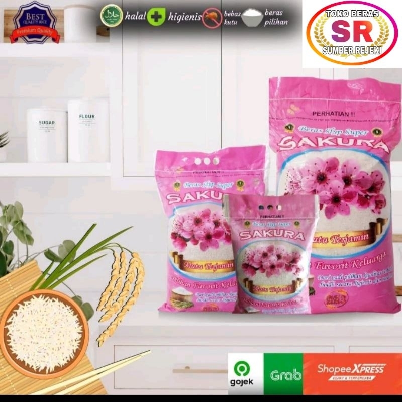 

BERAS SAKURA 5 kg, 10 Kg, 20 Kg