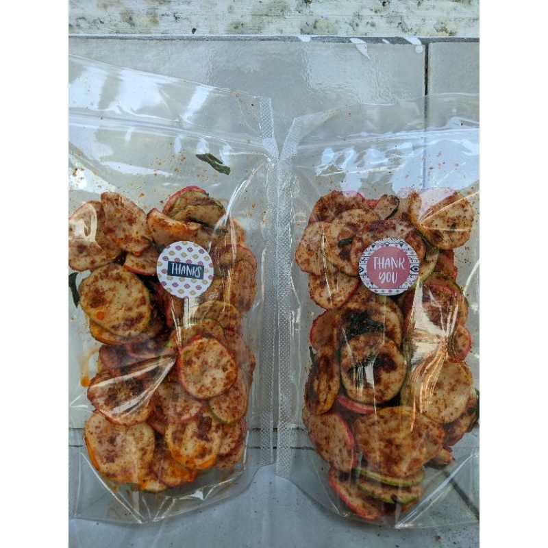 

KRUPUK SEBLAK BANTET PEDAS DAUN JERUK 100gr