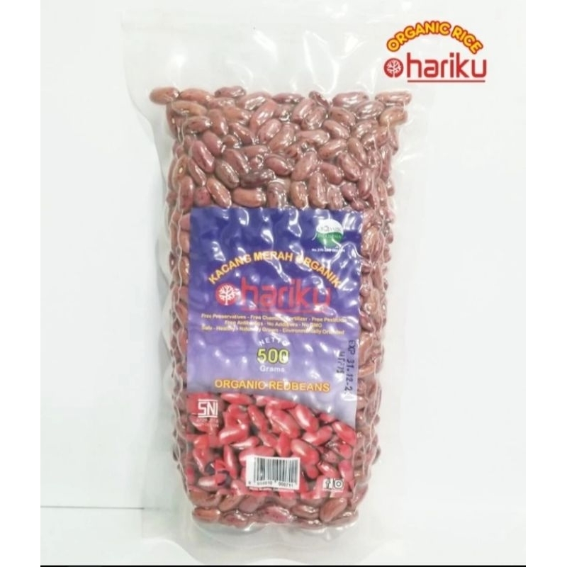 

Kacang Merah Organik HARIKU 500gr *Pekanbaru*