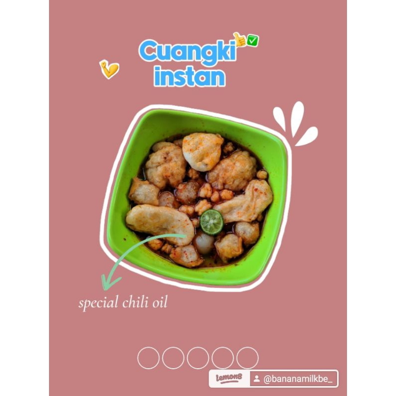 

cuangki instan special chili oil