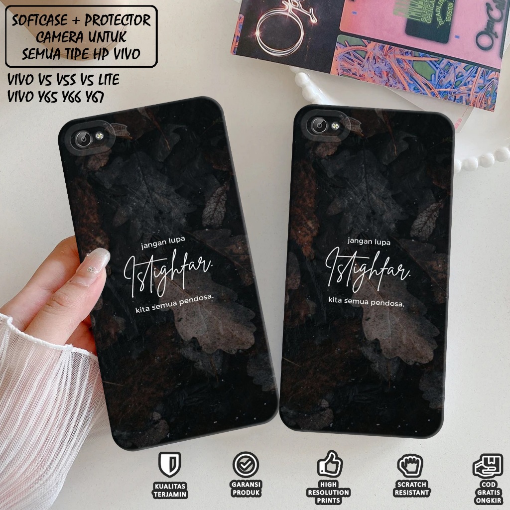 CASE VIVO 1719 - Case Hp VIVO 1719 - Softcase Hp VIVO 1719 Motif (QUOTES ISLAMI) Case Pro Camera - C