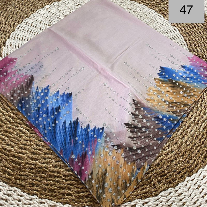 PARIS VOAL MOTIF OSAKA UMAMA SCARF JAHIT