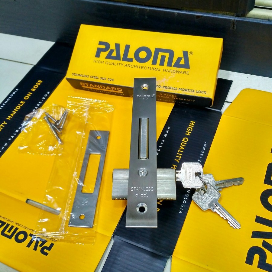KUNCI SET PINTU SLIDING STANDAR PALOMA CLP104+MLP222